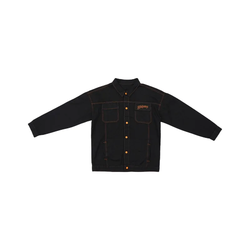 Holycrap Denim Jacket Unisex Black-0