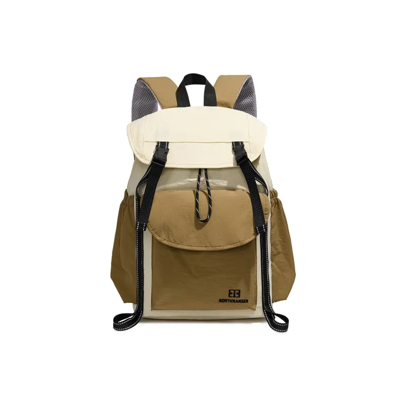 OUZIHUANG Oxford Backpack Regular Unisex Purple/Khaki/Orange/Black-4