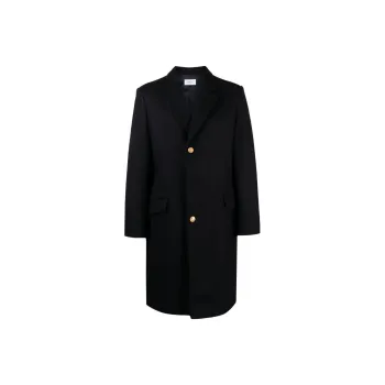 BALLY Single-breasted Wool Blend Coat