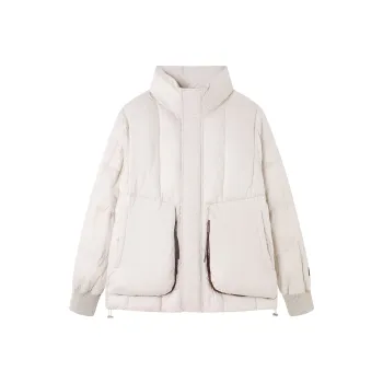 OCCUPY Puffer Jackets Unisex White