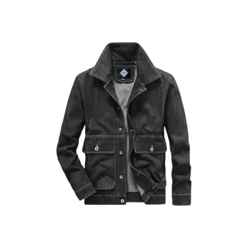 JEEP SPIRIT Denim Jackets Men
