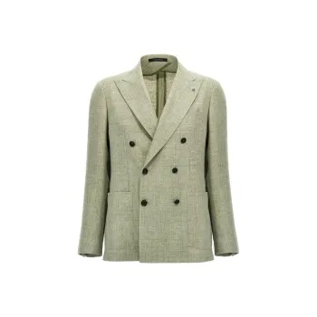 Tagliatore Montecarlo Double Breasted Blazer
