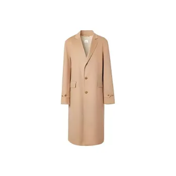 Burberry Coats Men Camel
