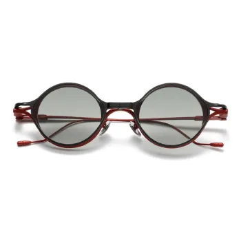 ROLLOTD Titanium Round Sunglasses Unisex