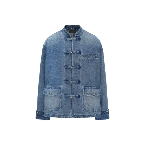GALLIANO LANDOR 라이트 블루 남녀공용 자켓