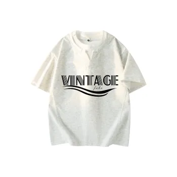 FAKE VINTAGE T Shirt Unisex Gray
