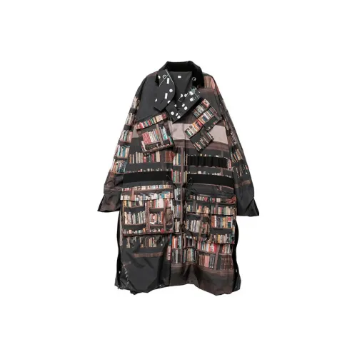 Sacai X Interstellar FW23 Co branded Series Down Jackets Unisex Black