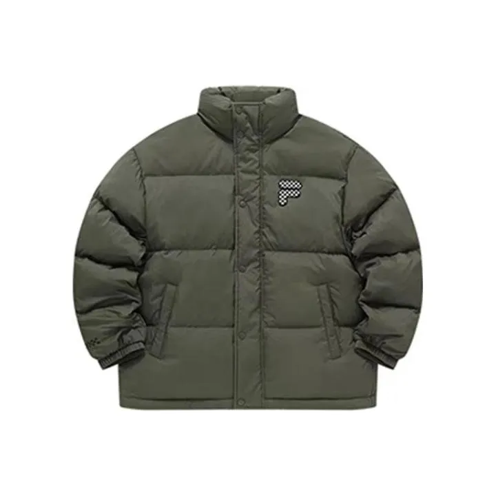 FILA FUSION Down Jackets Unisex Mulberry Field Green-0