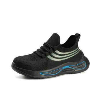KUPE Abrasion Resistant Slip Resistant Casual Shoes Men's Black