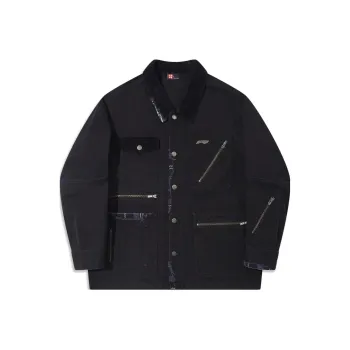 Pleasures X LiNing Jackets Men Black