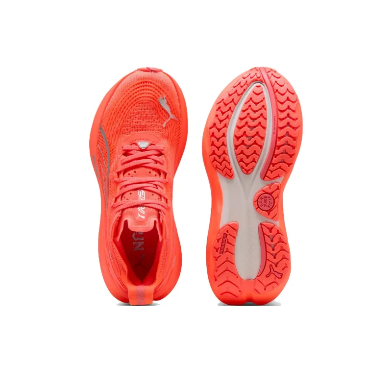 PUMA ForeverRun NITRO™ II Anti Slip Wear Resistant Low Top Casual Running Shoes Women's Red-3