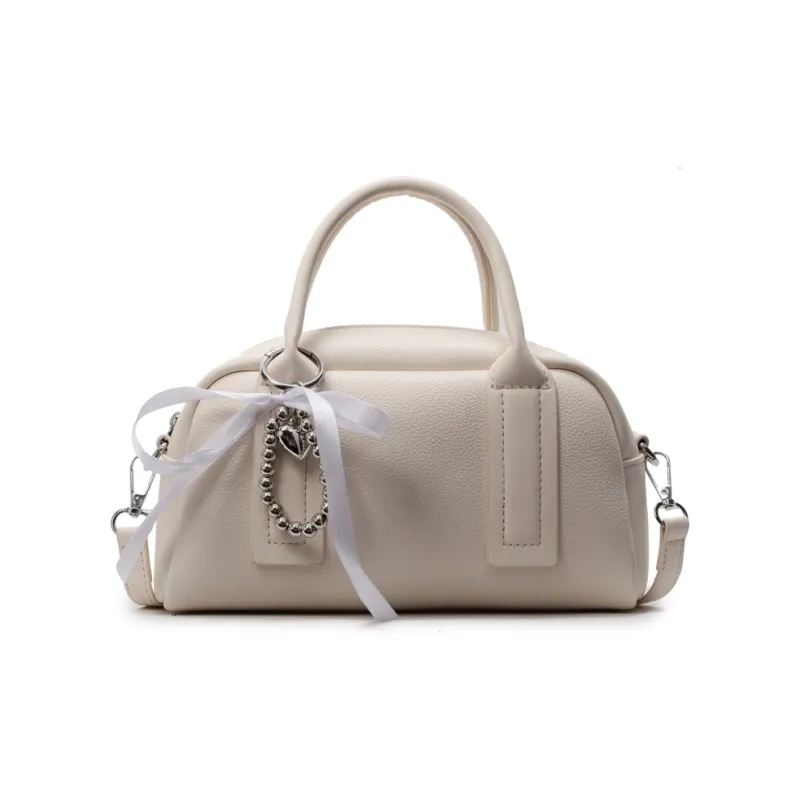 XIANGSU PU Bowling Bag, Shoulder Bag, Crossbody Bag, Handbag Women's Multicolor-5