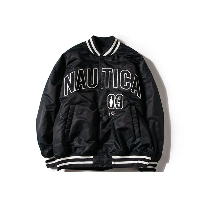 Nautica White Sail Nautica X POPBOY Baseball Jerseys Unisex-0