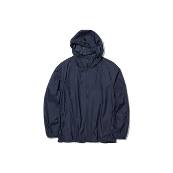 UNIQLO Breathable Water-Resistant Sun Protection Clothing Unisex Night Blue