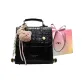 Black with Charm-Shopping Bag