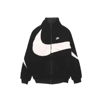 Nike Velvet Jackets Men Black/White