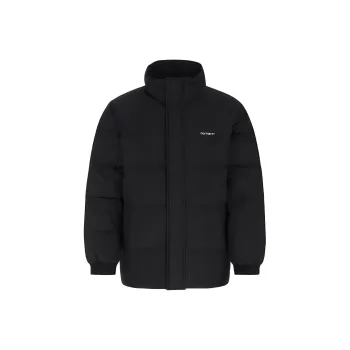 Carhartt Logo Embroidered High Neck Padded Jacket