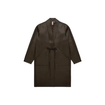 CLOT Leading And Laggard, Collection Coats Unisex Brown