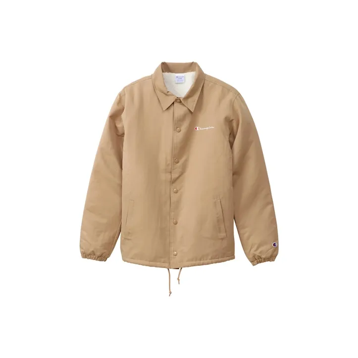 Champion FW21 Velvet feel Coat Japan Version Unisex Apricot-0