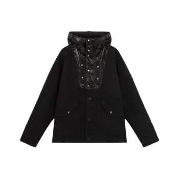 STONE ISLAND Anti Drop Hooded Panama Jacket