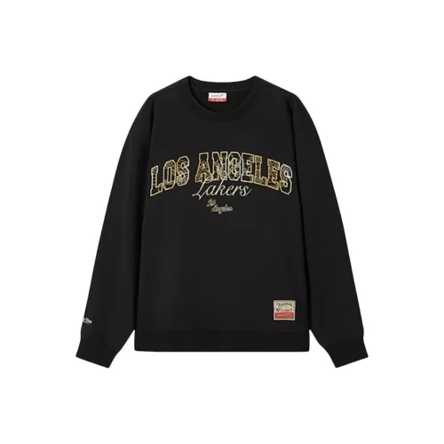 Mitchell & Ness x NBA Los Angeles Lakers SS25 Sweatshirt Unisex Black