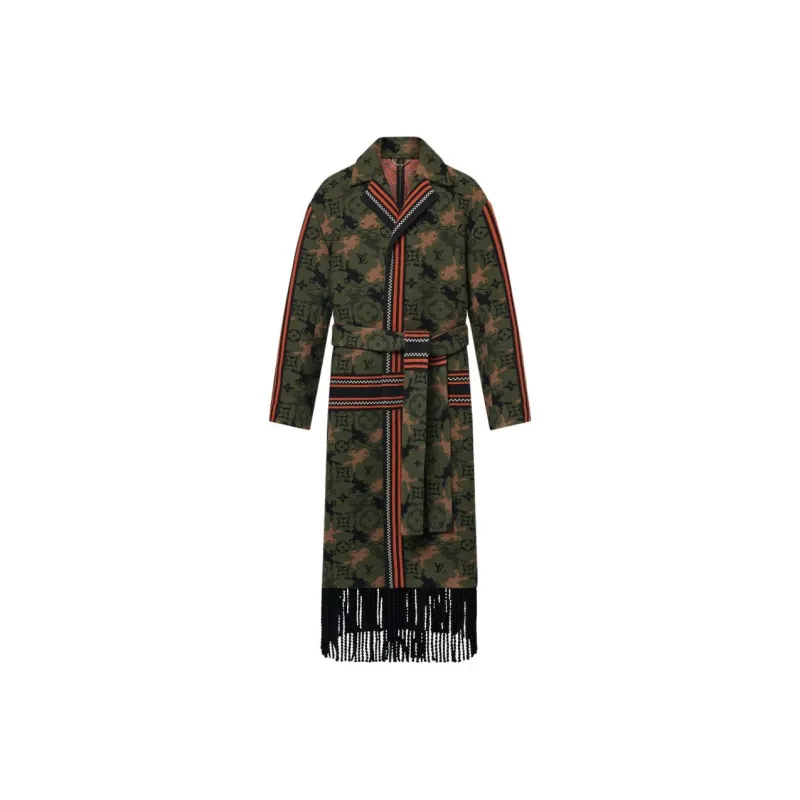 LOUIS VUITTON FW24 Coats Men's Rifle Green-0
