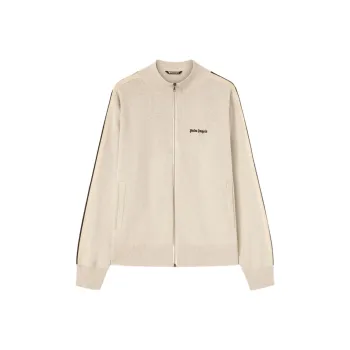 PALM ANGELS Classic Logo Knit Track Jacket
