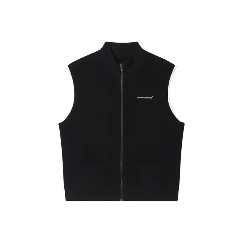 DANGEROUSPEOPLE Vest Unisex Black-0