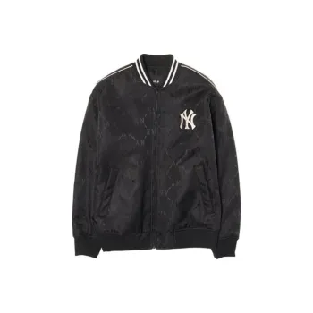 MLB New York Yankees Monogram Collection Dia Jackets Coats Unisex Black