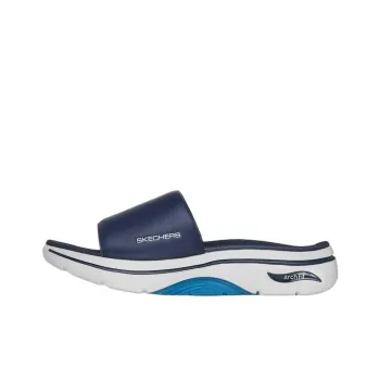 Skechers GO Walk Arch Fit 2.0 Slide Slippers Men's Dark Blue