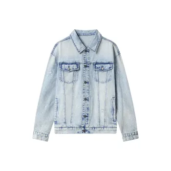 NAVIGARE Denim Jacket Men's Denim Blue
