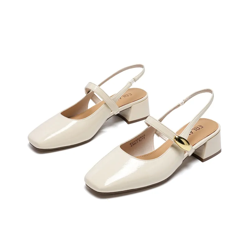 EBLAN Block Heel High Heels Women's-6