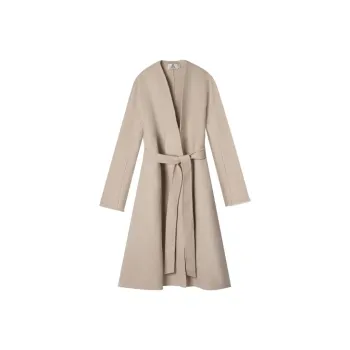 Cheng Jin Yi Bureau Coats Unisex Apricot