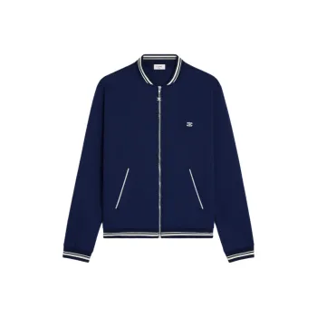 CELINE Triomphe Teddy Jacket In Double Face Jersey