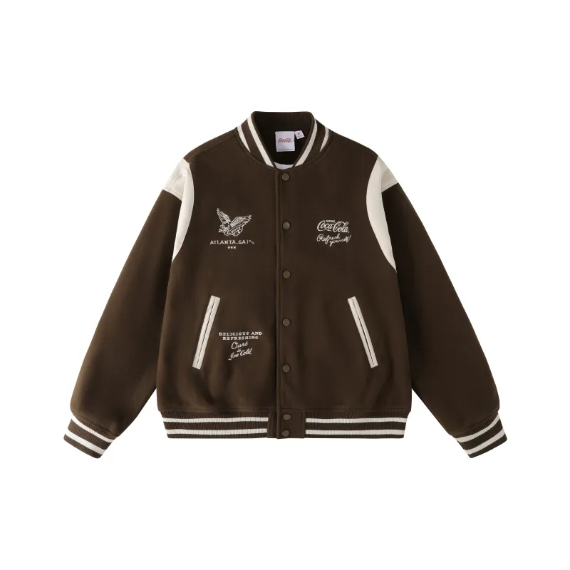 Coca Cola Baseball Jacket Unisex-2