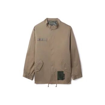Izzue Logo patch Layered Cotton Jacket