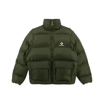 Converse Puffer Jacket Men's Army Green