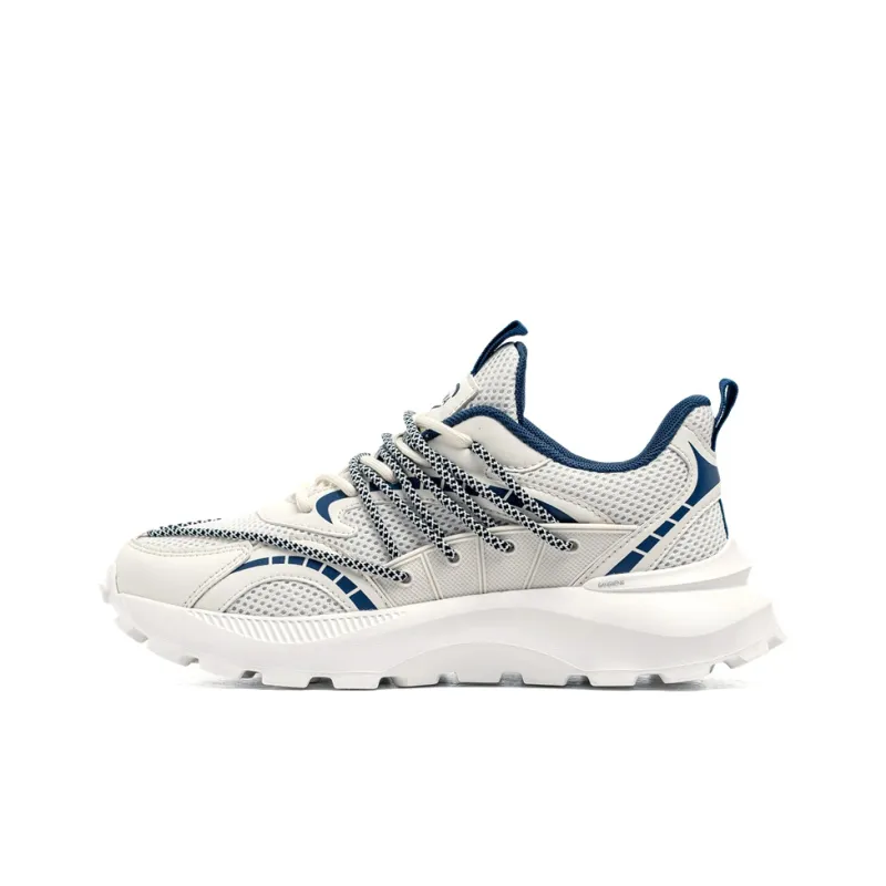 Hong Kong Meng Slip Resistant, Breathable, Height Increasing Low Top Chunky Sneakers Men's-10
