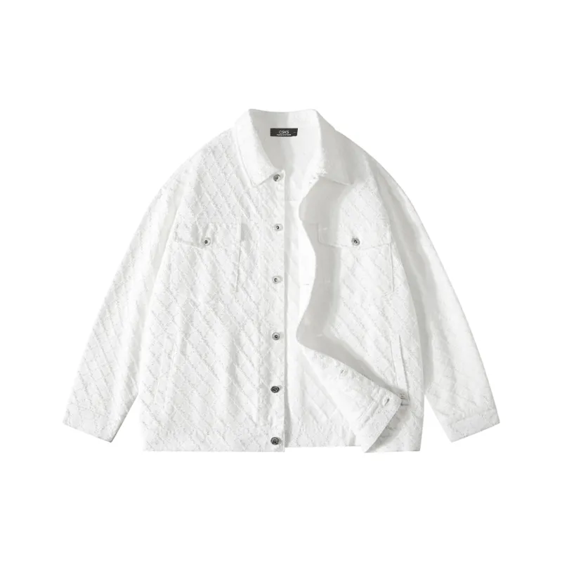 CSKS Jackets Coats Unisex White-0