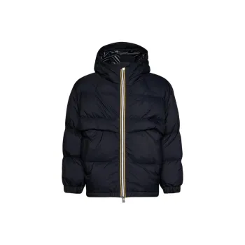 K WAY Jackets Coats Men's Black