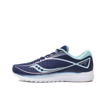 Saucony Kinvara 10 Anti Slip Wear Resistant Low Top Running Shoes Women's Blue