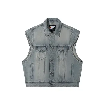 JEFF HAMILTON Vests Unisex Blue