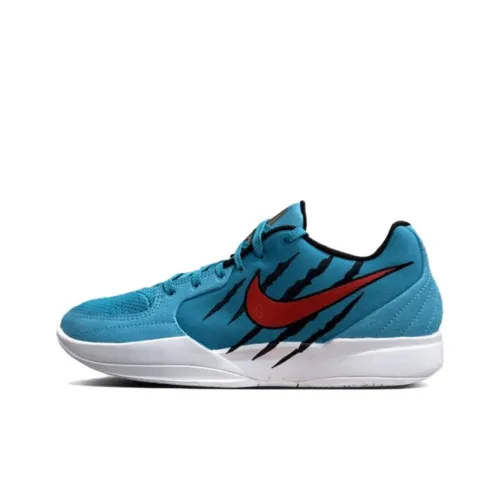 Nike Ja 2 Anti Slip Wear Resistant Low Top Basketball Shoes Men's Blue