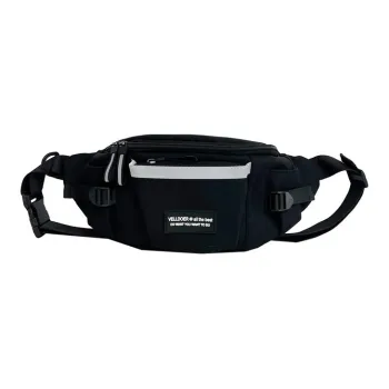 H YXIANG Composite Cloth Crossbody Fanny Pack Unisex Multicolor