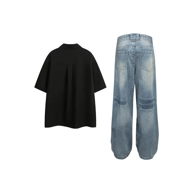 ROSECREED Shirt Matching Set Unisex-2