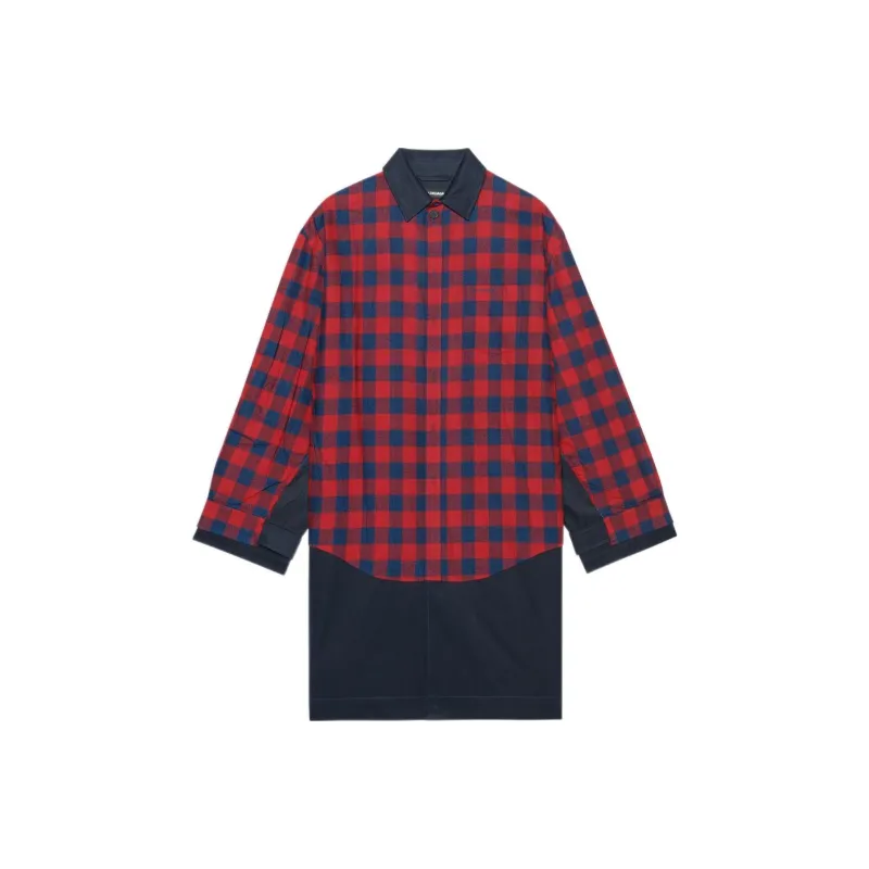 Balenciaga SS22 Coat Loose Fit Men's Red-0