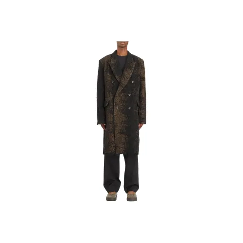 UMA WANG Double Breasted Long Sleeved Coat
