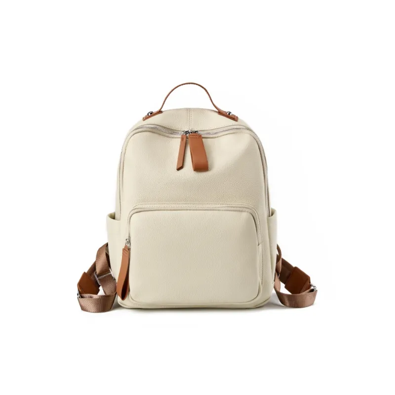 VANDEE Cow Leather Backpack Regular Women's Multicolor-9