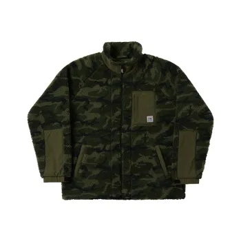Vision Street Wear Velvet Jackets Unisex Camouflage
