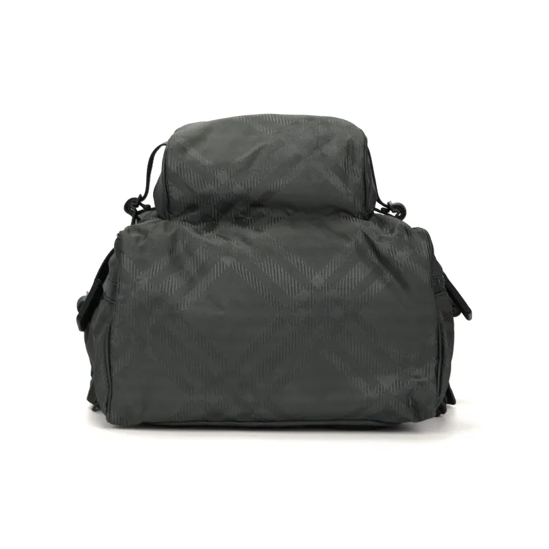 Burberry Polyamide Blended With Polyester Backpack Men's Black-3